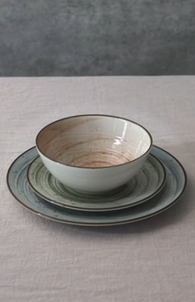 Cosy & Trendy Deep Plates Sintra Terracotta ø 21 cm - 4 Pieces