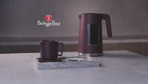 BerlingerHaus Electric Kettle Digital Matt Burgundy - Temperature Setting - 1.7 Liter - 2200W