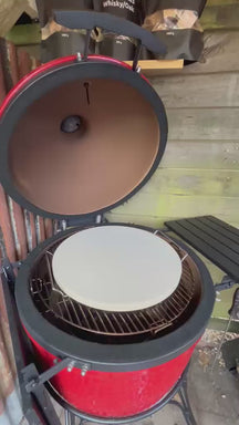 Cookinglife Grill Pizza Stone with holder ø 38 cm
