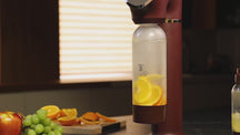BerlingerHaus Soda Maker Matt Anthracite - Barometer - Includes 2 Bottles