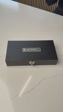 Blackwell Steak Knives Laguiole - Raw Black - Stainless Steel - 6 Pieces