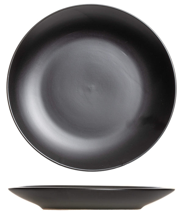 Studio Tavola Platos para cena Black Tie ø 27 cm - 6 piezas