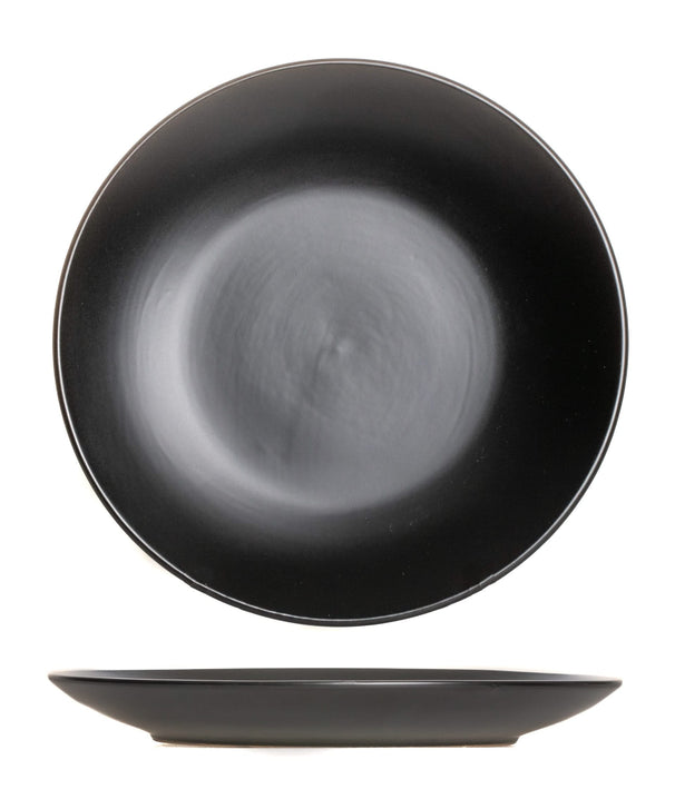Studio Tavola Platos para desayuno / postre Black Tie ø 19 cm - 6 piezas