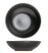 Studio Tavola Deep Plates Black Tie ø 21 cm - 6 pieces
