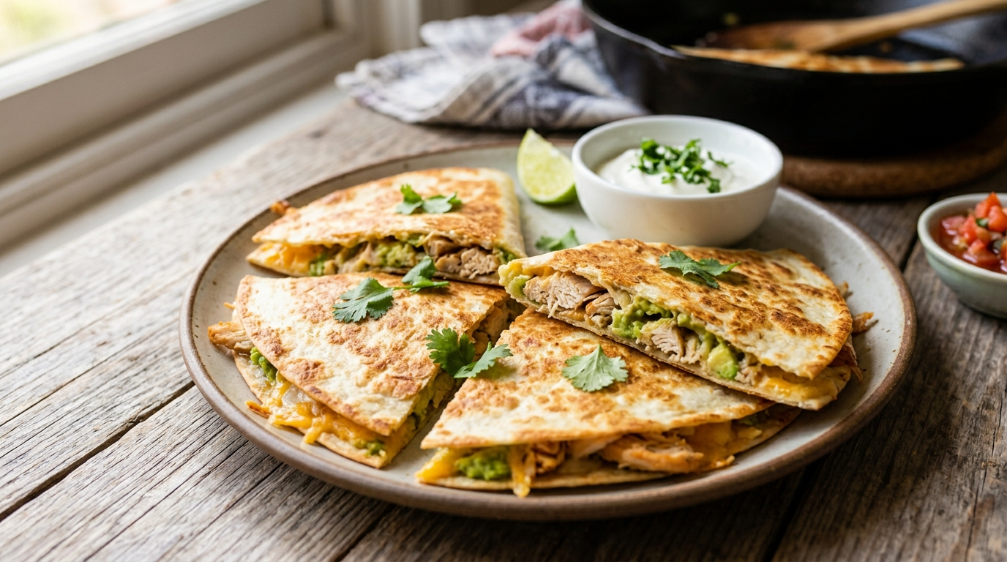 Crispy, melty and on the table within 15 minutes.
