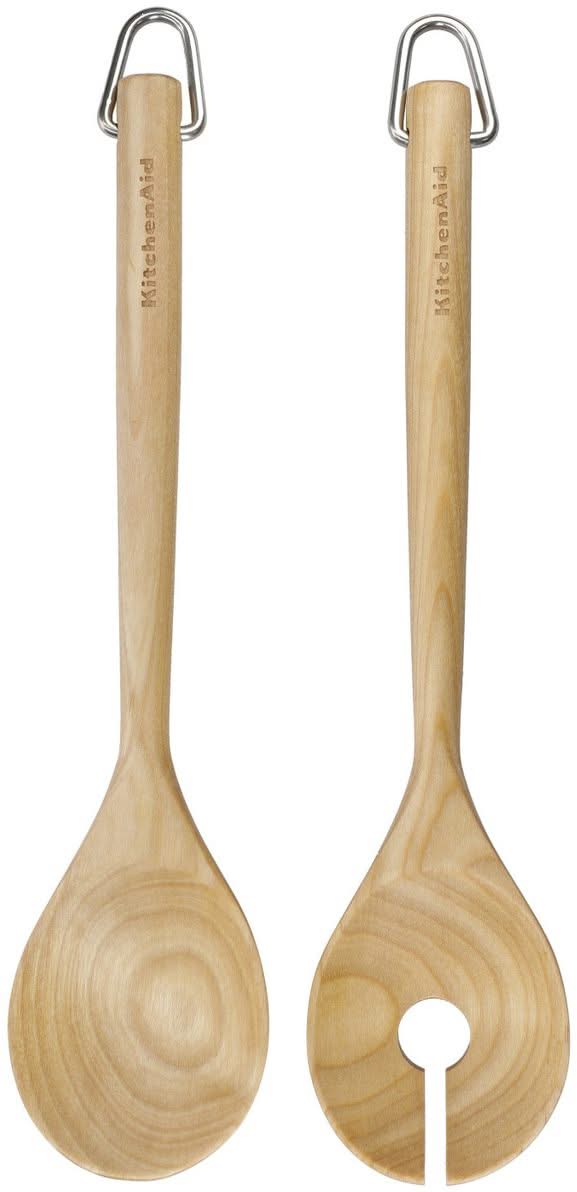 Cubiertos para ensalada Core Madera de abedul 2 piezas 33 cm