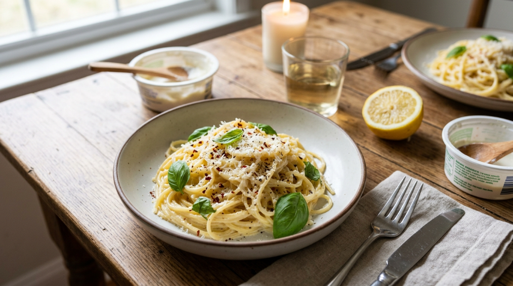 On the table in 15 minutes, full of flavor