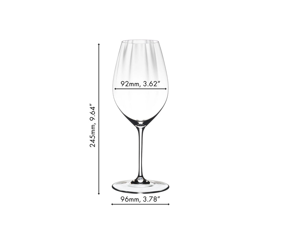 Riedel Wine Glass Set - White Wine Glasses - Performance - Riesling - 620 ml - 4 Pieces