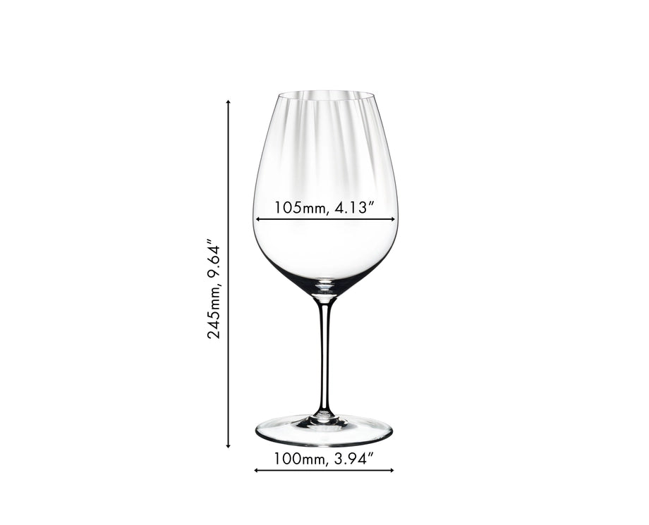 Riedel Wine Glass Set - Red Wine Glasses - Performance - Cabernet - 830 ml - 4 Pieces