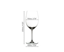 Riedel Wine Glass Set - Red Wine Glasses - Veritas - Cabernet - 630 ml - 4 Pieces