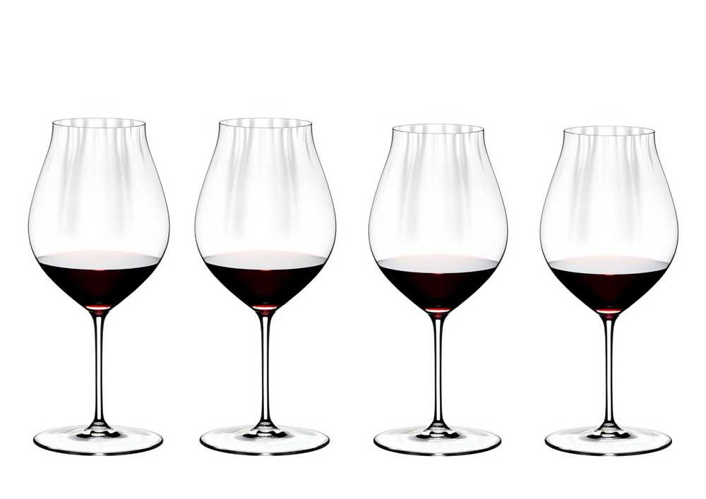 Riedel Wine Glass Set - Red Wine Glasses - Performance - Pinot Noir - 830 ml - 4 Pieces