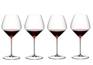 Set de copas de vino Riedel - Copas para vino tinto - Veloce - Pinot noir / Nebbiolo - 763 ml - 4 unidades