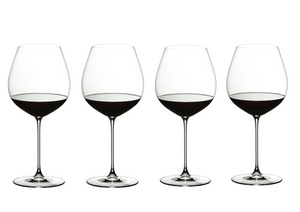 Set de copas de vino Riedel - Copas para vino tinto - Veritas - Pinot noir - 710 ml - 4 unidades