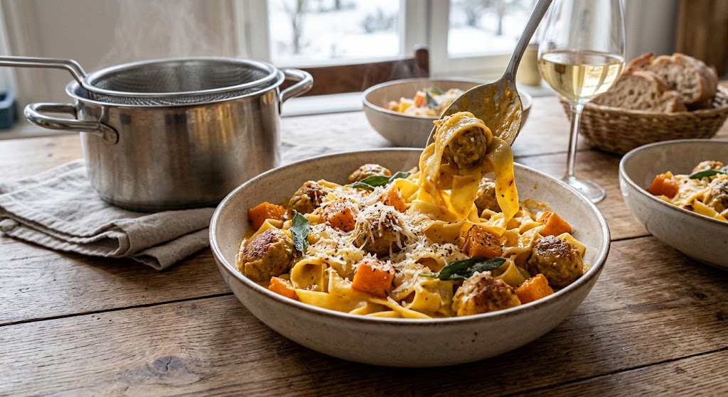 One pan, full flavors and a creamy sauce everyone will want to taste.