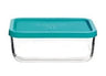 Bormioli Rocco Freshness container Frigoverre - Glass - Blue 21 x 13 x 8 cm / 1.4 liters