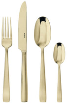 Sambonet Set de cubiertos Flat - Champagne - 24 piezas / 6 personas