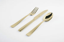 Sambonet Set de cubiertos Flat - Champagne - 24 piezas / 6 personas