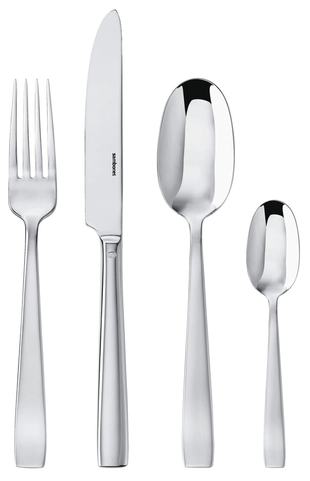 Sambonet Set de cubiertos Flat - RVS - 24 piezas / 6 personas