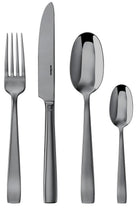 Sambonet Set de cubiertos Flat - Negro - 24 piezas / 6 personas