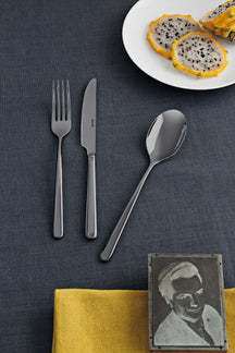 Sambonet Set de cubiertos Linear - Negro - 24 piezas / 6 personas