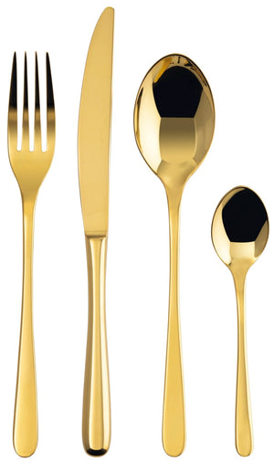 Sambonet Set de cubiertos Taste - Oro - 24 piezas / 6 personas