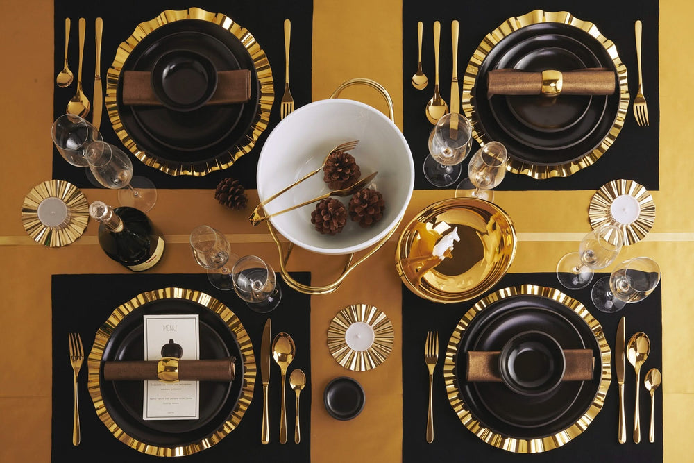 Sambonet Set de cubiertos Taste - Oro - 24 piezas / 6 personas