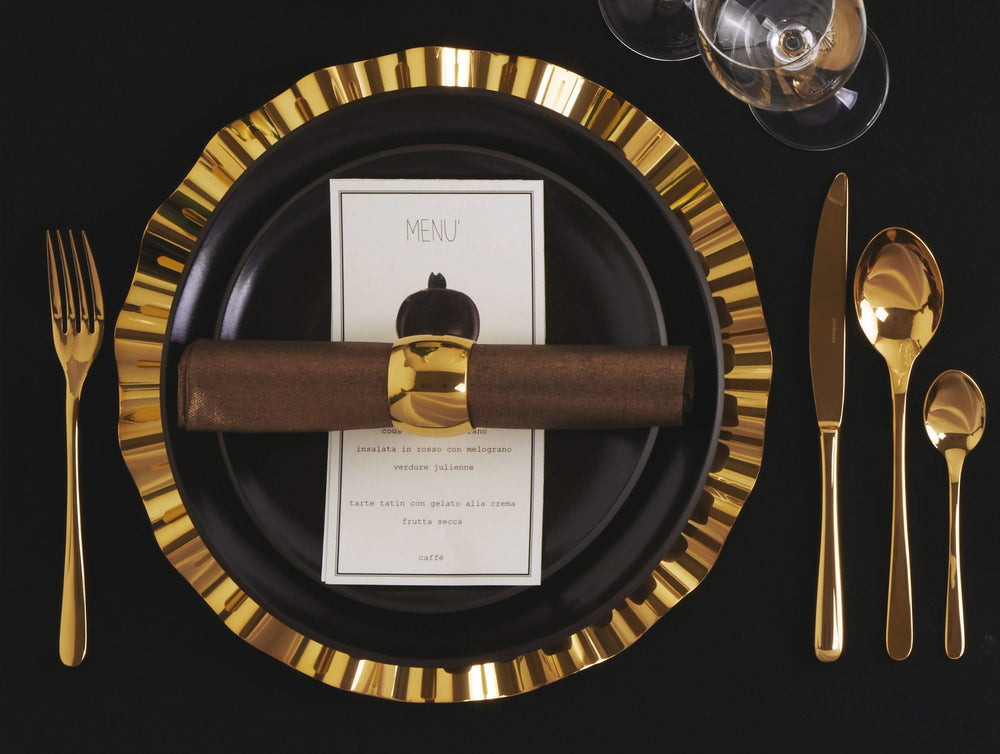 Sambonet Set de cubiertos Taste - Oro - 24 piezas / 6 personas