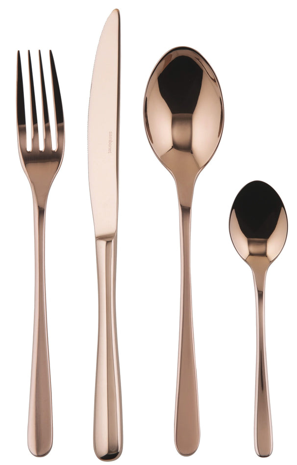 Sambonet Set de cubiertos Taste - Cobre - 24 piezas / 6 personas