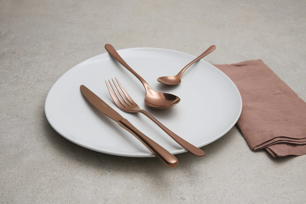 Sambonet Set de cubiertos Taste - Vintage Cobre - 24 piezas / 6 personas