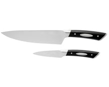 SCANPAN Set de cuchillos Classic 2 piezas - Cuchillo de chef & Cuchillo pelador
