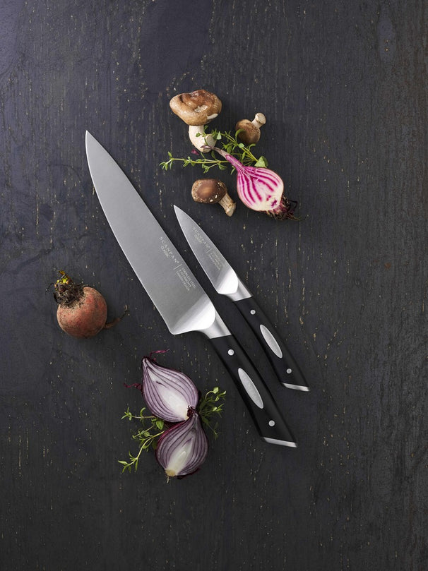 SCANPAN Set de cuchillos Classic 2 piezas - Cuchillo de chef & Cuchillo pelador
