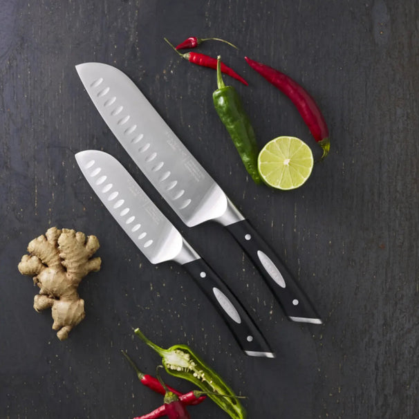 SCANPAN Set de cuchillos 2 piezas - Santokumes 12.5 cm & Santokumes 18 cm