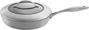 SCANPAN sartén / sartén de saltear con tapa CTX ø 28cm / 2.5 litros - adecuado para todas las fuentes de calor - capa antiadherente estándar
