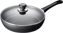 SCANPAN sartén / sartén de saltear con tapa Classic Induction ø 28cm / 3 litros - adecuado para todas las fuentes de calor - capa antiadherente estándar