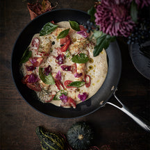 SCANPAN Frying Pan Set HaptIQ ø 24 & 28 cm - suitable for all heat sources - standard non-stick coating
