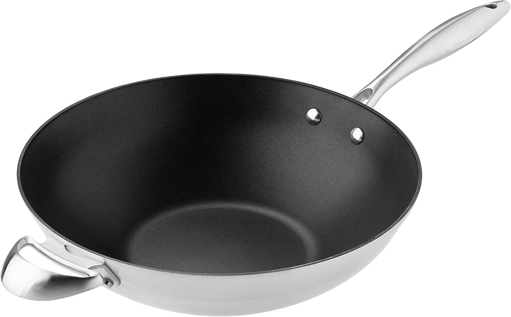 SCANPAN Wokpan CTX ø 32cm - adecuado para todas las fuentes de calor - capa antiadherente estándar
