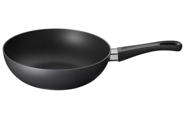 SCANPAN Wokpan Classic Induction ø 24 cm - adecuado para todas las fuentes de calor - capa antiadherente estándar