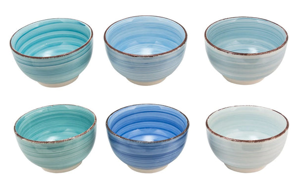 Cookinglife Soup Bowls / Bowls Delice Blue ø 14 cm - 6 pieces