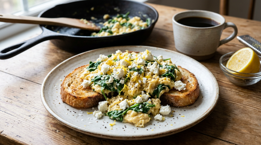 A hearty start to the day, ready in no time.