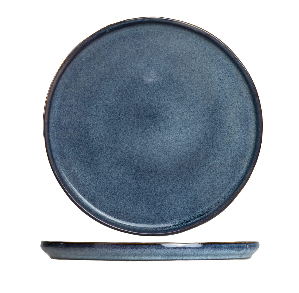ONA Dinner Plates Duna Blue ø 27 cm - 4 Pieces