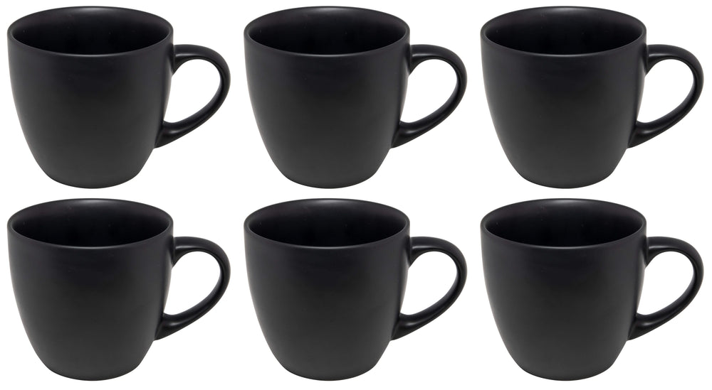 Studio Tavola Coffee Cups Black Tie 200 ml - 6 pieces