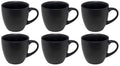 Studio Tavola Coffee Cups Black Tie 200 ml - 6 pieces