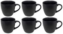 Studio Tavola Coffee Cups Black Tie 200 ml - 6 pieces