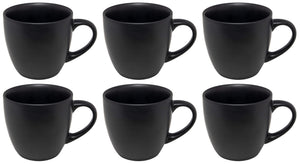 Studio Tavola Coffee Cups Black Tie 200 ml - 6 pieces