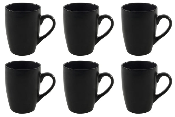 Studio Tavola Tazas Black Tie 350 ml - 6 piezas