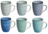 Cookinglife Mugs Delice Blue 350 ml - 6 pieces