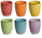 Studio Tavola Coffee Cups Sunny Summer 160 ml - 6 pieces