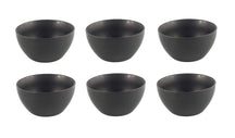 Studio Tavola Soup Bowls / Bowls - Black Tie ø 14 cm - 6 pieces