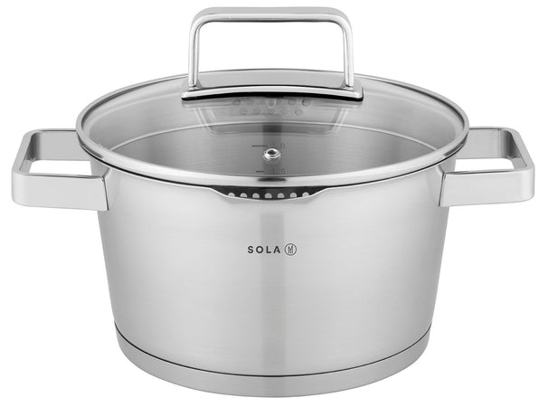 Sola Soup pot Diamond - Induction suitable - ø 24 cm / 5.5 liters