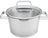 Olla para sopa Sola Diamond Acero inoxidable compatible con extracción de humos e inducción ø 24 cm / 5.5 litros - apta para todas las fuentes de calor